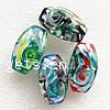 Perles murano faites à la main , chalumeau, ovale, fait à la main, plus de couleurs à choisir Environ 2.5mm, Vendu par PC