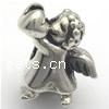 Zinc Alloy European Beads, Character, plated nickel, lead & cadmium free Approx 4mm 