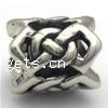 Zinc Alloy European Beads, Tube, plated nickel, lead & cadmium free Approx 4mm 