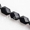 Imitation CRYSTALLIZED™ Oval Beads, Crystal, Hexagon, faceted .3 Inch 
