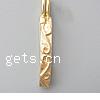 Brass Jewelry Bails, Rectangle, plated Approx 