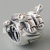 Troll Thailand Sterling Silver European Beads, Hand, with troll Approx 4mm 