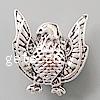 Zinc Alloy European Beads, Eagle, plated, without troll nickel, lead & cadmium free Approx 4.5mm 