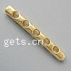 Brass Spacer Bar, Bamboo, plated Approx 2mm 