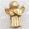 European Brass Beads, Angel, plated, without troll nickel, lead & cadmium free Approx 4.5mm 