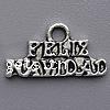 Zinc Alloy Message Pendants, Letter, plated cadmium free Approx 2mm, Approx 