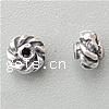 Thailand Sterling Silver Spacer Bead, Rondelle Approx 0.8mm 