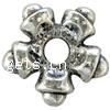 Zinc Alloy Spacer Beads, Flower, plated nickel, lead & cadmium free Approx 3mm, Approx 