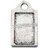 Zinc Alloy Pendant Cabochon Setting, Rectangle, plated nickel, lead & cadmium free Approx 1mm 