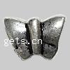 Zinc Alloy European Beads, Butterfly, plated, without troll Approx 4.5mm 