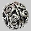 Zinc Alloy European Beads, Rondelle, plated, without troll Approx 4.5mm [