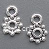 Zinc Alloy Spacer Beads, Flower, plated nickel, lead & cadmium free Approx 1.8mm, Approx 