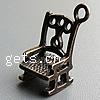 Zinc Alloy Tool Pendants, Chair, plated nickel, lead & cadmium free Approx 2mm 