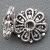 Zinc Alloy Flower Beads, Rondelle cadmium free Approx 1.5mm, Approx 