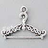 Zinc Alloy Tool Pendants, plated cadmium free Approx 2mm, Approx 
