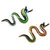 Pendentifs de Murano animaux , chalumeau, serpent, plus de couleurs à choisir, 43-47mm, 76-85mm Environ 8-10mm, Vendu par PC