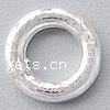 Zinc Alloy Jump Rings, Donut, plated 