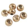 Brass Spacer Beads, Round, plated, smooth 5mm Approx 2mm 