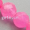 Dyed Marble Beads, Round, faceted Approx 1-2mm Inch 