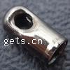 Brass End Cap, Tube, plated Approx 1mm 