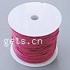 Cordón de algodón encerado, más colores para la opción, 2mm, 100Yardpatio/Carrete, Vendido por Carrete