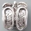 Zinc Alloy European Beads, Banana, plated, without troll nickel, lead & cadmium free Approx 4.5mm 