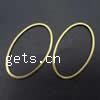Brass Linking Ring, Flat Oval, plated 9mm ,16mm ,1mm ,0.7mm 