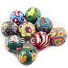 Round Polymer Clay Beads, mixed colors, 15mm Approx 1mm 