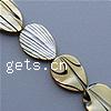 Painted Shell Beads, Teardrop, stripe Approx 1mm Approx 15 Inch, Approx 