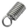 Stainless Steel Cord Coil, 304 Stainless Steel, original color Approx 3mm 