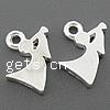 Zinc Alloy Christmas Pendants, Angel, Christmas jewelry cadmium free Approx 1.5mm, Approx 