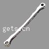 Zinc Alloy Connector Bar, plated, 1/1 loop Approx 1mm 