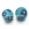 Perle en ronde de Fimo, argile de polymère, multiple tailles pour le choix & avec le motif de fleurs Environ 1mm, Vendu par PC