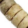 Kokos Perlen, Kokosrinde, Scheibe, keine, 8x2-5mm, Bohrung:ca. 17mm, Länge:15.5 ZollInch, 10SträngeStrang/Menge, 160PCs/Strang, verkauft von Menge