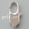 Stainless Steel Lobster Claw Clasp, handmade polishing, original color Approx 2mm 