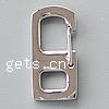 Stainless Steel Key Clasp, 316 Stainless Steel, Rectangle, handmade polishing Approx 