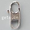 Stainless Steel Lobster Claw Clasp, handmade polishing, original color Approx 7mm 
