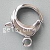 Stainless Steel Lobster Claw Clasp, handmade polishing, original color Approx 2mm 