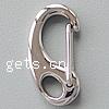 Stainless Steel Key Clasp, original color Approx 