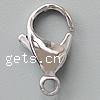 Stainless Steel Lobster Claw Clasp original color Approx 3mm 