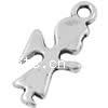 Character Shaped Zinc Alloy Pendants, Angel, plated Approx 1.5mm 