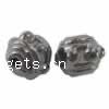Zinc Alloy Jewelry Beads, Rondelle, plated Approx 1mm 