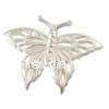 Zinc Alloy Animal Pendants, Butterfly, plated Approx 3mm 