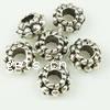 Zinc Alloy Spacer Beads, Donut, plated nickel, lead & cadmium free, 6mm, Approx 