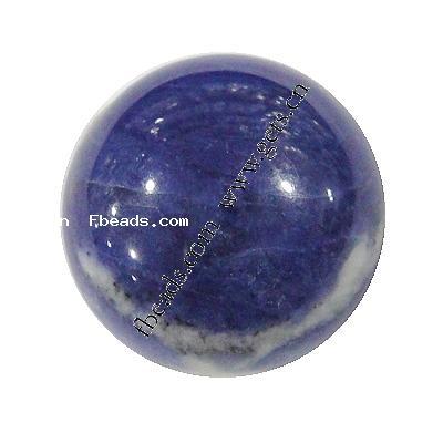 Gemstone Cabochons, Sodalite, Dome, more sizes for choice, Sold By PC