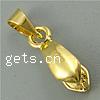 Brass Pinch Bail, plated Approx 