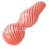 Blown Lampwork Beads, Calabash, more colors for choice, 26x10mm, Sold by PC