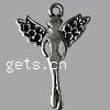 Character Shaped Zinc Alloy Pendants, Fairy, plated Approx 1mm, Approx 
