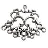 Zinc Alloy Chandelier Components, plated, 1/7 loop Approx 1mm 
