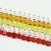 Flat Round Crystal Beads, smooth, mixed colors Approx 1mm .7 Inch 